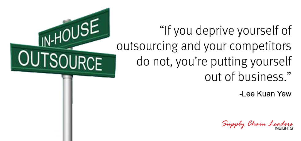Lee Kuan Yew Outsourcing Quote