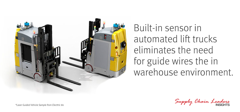 Automated Lift Trucks in the Warehouse
